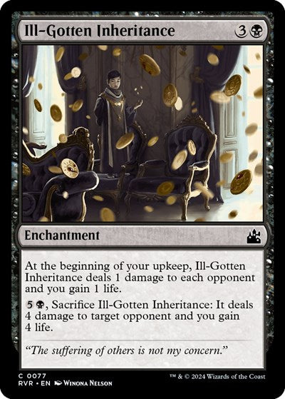 Ill-Gotten Inheritance (Ravnica Remastered) Near Mint