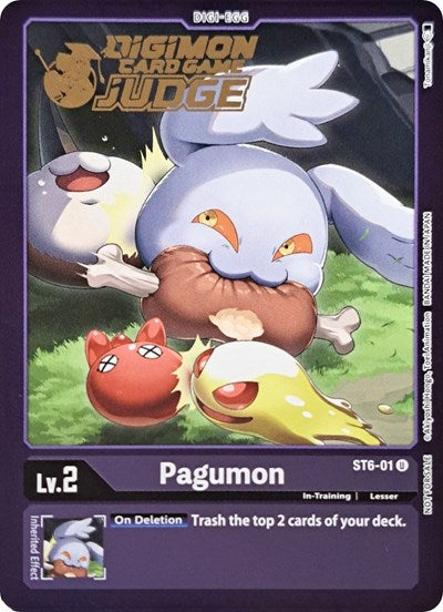 Pagumon (Judge Pack 2) (Starter Deck 06: Venomous Violet) Near Mint Foil
