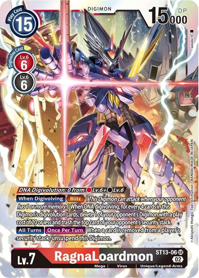 RagnaLoardmon (Starter Deck 13: Ragnaloardmon) Near Mint Foil