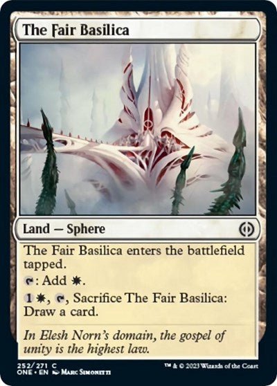 The Fair Basilica (Phyrexia: All Will Be One) Near Mint - Nick Nack's Full Frontal Attack