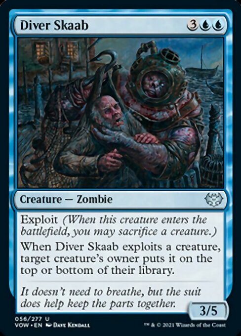 Diver Skaab (Innistrad: Crimson Vow) Near Mint - Nick Nack's Full Frontal Attack