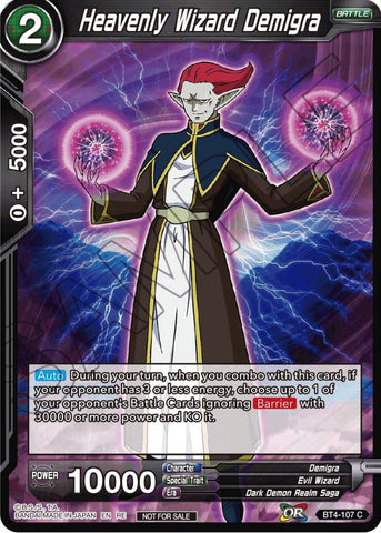 Heavenly Wizard Demigra (Championship Selection Pack 2023 Vol.1) (BT4-107) [Tournament Promotion Cards]