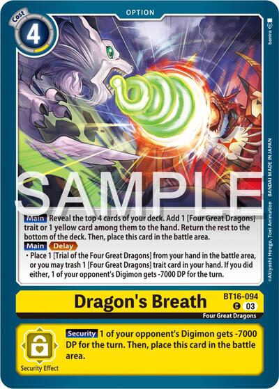 Dragon's Breath (Beginning Observer) Near Mint