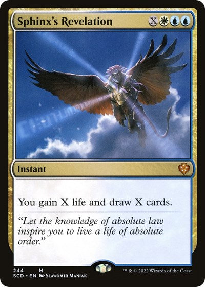 Sphinx's Revelation (Commander 2022 Starter Decks) Near Mint