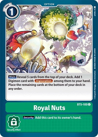 Royal Nuts (Battle of Omni) Near Mint