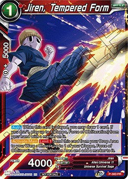 Jiren, forma templada (Tournament Pack Vol. 8) (P-383) [Tarjetas de promoción de torneo] 