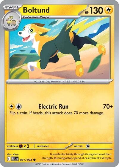 Boltund (ME02: Phantasmal Flames) Near Mint Reverse Holofoil