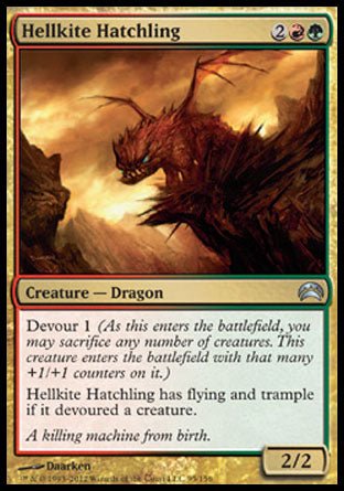 Hellkite Hatchling (Planechase 2012) Near Mint - Nick Nack's Full Frontal Attack
