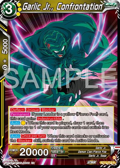 Garlic Jr., Confrontation (History of Z) Near Mint