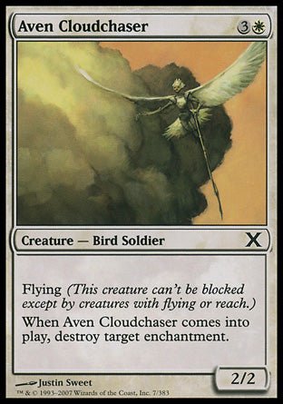 Aven Cloudchaser (10th Edition) Light Play - Nick Nack's Full Frontal Attack