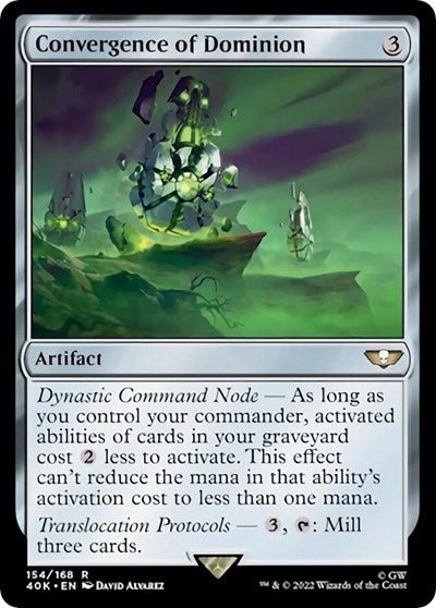 Convergence of Dominion (Surge Foil) (Universes Beyond: Warhammer 40K) Near Mint Foil - Nick Nack's Full Frontal Attack