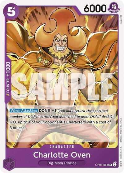 Charlotte Oven (Two Legends) Near Mint