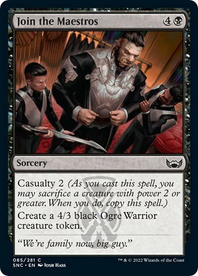 Join the Maestros (Streets of New Capenna) Near Mint - Nick Nack's Full Frontal Attack