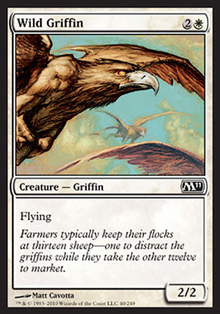 Wild Griffin (Magic 2011 Core Set) Near Mint