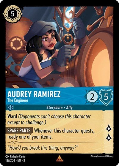 Audrey Ramirez - The Engineer (Into the Inklands) Near Mint - Nick Nack's Full Frontal Attack