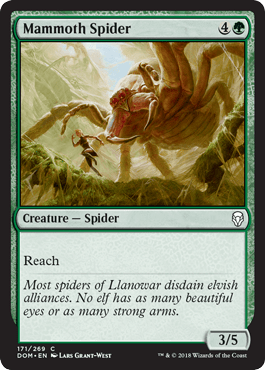Mammoth Spider (Dominaria) Near Mint - Nick Nack's Full Frontal Attack