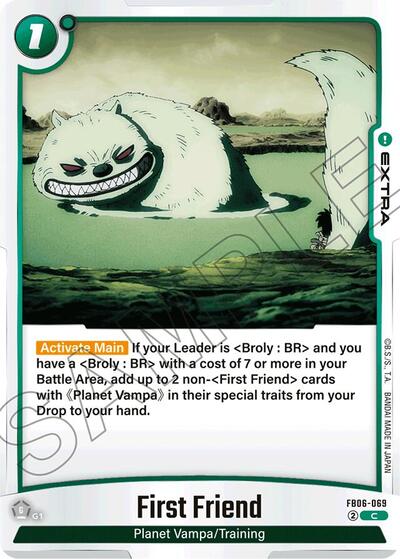 First Friend (Rivals Clash) Near Mint - Nick Nack's Full Frontal Attack