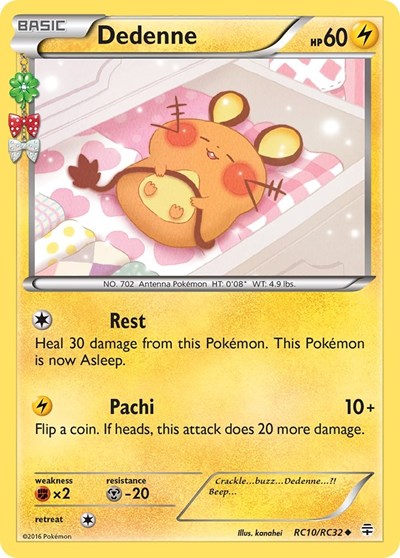 Dedenne (Generations: Radiant Collection) Near Mint Holofoil