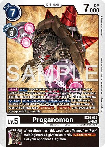 Proganomon (Sinister Order) Near Mint - Nick Nack's Full Frontal Attack