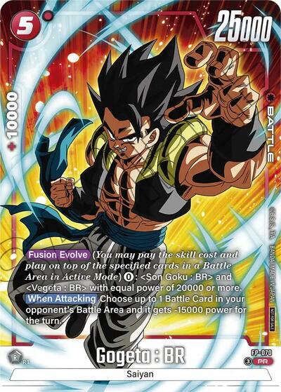 Gogeta : BR (Tournament Pack 10) (Tournament and Championship Promos) Near Mint Holofoil
