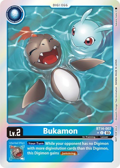 Bukamon (Blast Ace Box Promotion Pack) (Blast Ace) Near Mint Foil - Nick Nack's Full Frontal Attack