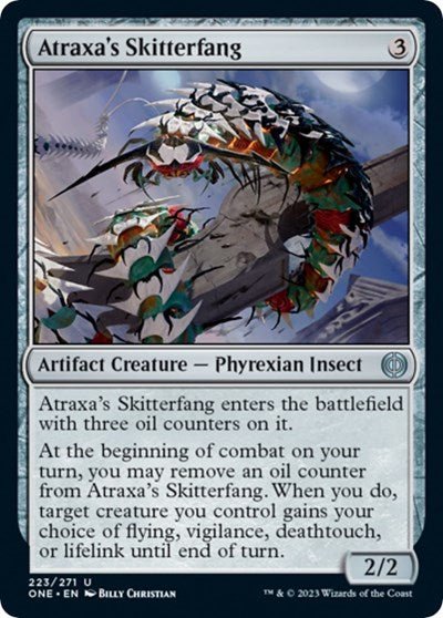 Atraxa's Skitterfang (Phyrexia: All Will Be One) Near Mint - Nick Nack's Full Frontal Attack