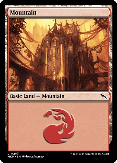 Mountain (0283) (Murders at Karlov Manor) Near Mint Foil