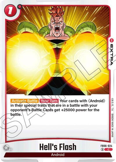 Hell's Flash (Rivals Clash) Near Mint - Nick Nack's Full Frontal Attack