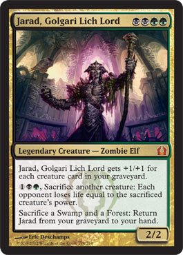 Jarad, Golgari Lich Lord (Return to Ravnica) Near Mint - Nick Nack's Full Frontal Attack