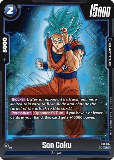 Son Goku FB01-047 (Awakened Pulse) Near Mint