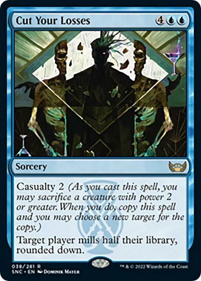 Cut Your Losses (Streets of New Capenna) Near Mint - Nick Nack's Full Frontal Attack
