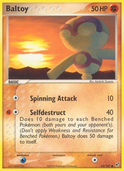 Baltoy (Deoxys) Light Play - Nick Nack's Full Frontal Attack