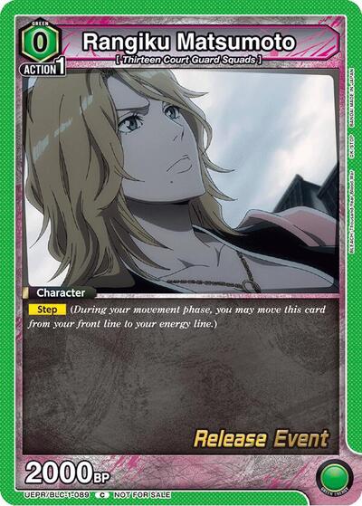 Rangiku Matsumoto (089) (BLEACH: Thousand-Year Blood War Release Event Cards) Near Mint