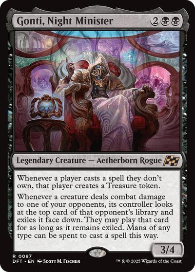 Gonti, Night Minister (Aetherdrift) Light Play - Nick Nack's Full Frontal Attack