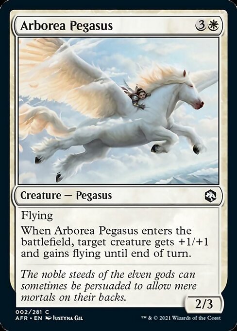 Arborea Pegasus (Adventures in the Forgotten Realms) Near Mint - Nick Nack's Full Frontal Attack