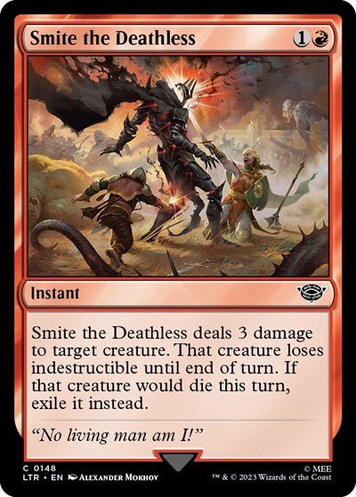 Smite the Deathless (Universes Beyond: The Lord of the Rings: Tales of Middle - earth) Near Mint Foil - Nick Nack's Full Frontal Attack