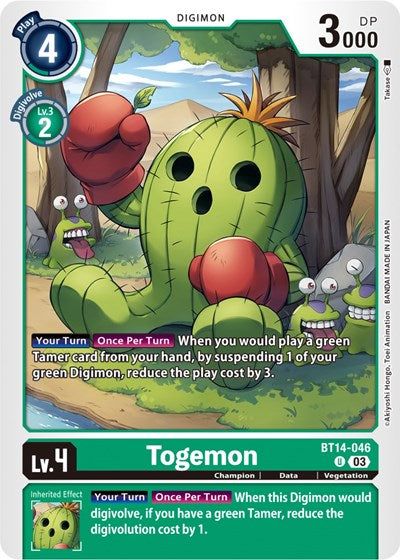 Togemon (Blast Ace) Near Mint