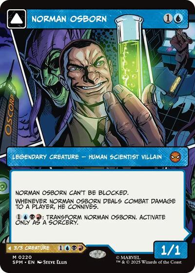 Norman Osborn (Borderless) (Marvel's Spider-Man) Near Mint Foil