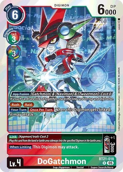 DoGatchmon (World Convergence) Near Mint