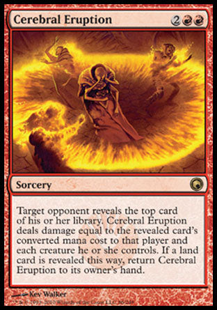 Cerebral Eruption (Scars of Mirrodin) Near Mint