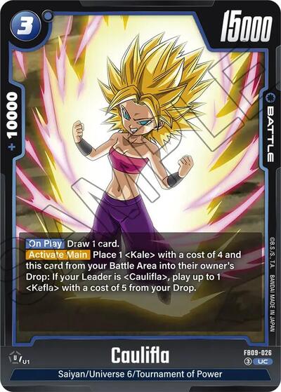 Caulifla (Dual Evolution) Near Mint - Nick Nack's Full Frontal Attack
