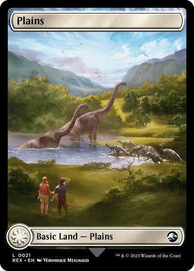 Plains (Universes Beyond: Jurassic World Collection) Heavy Play Foil