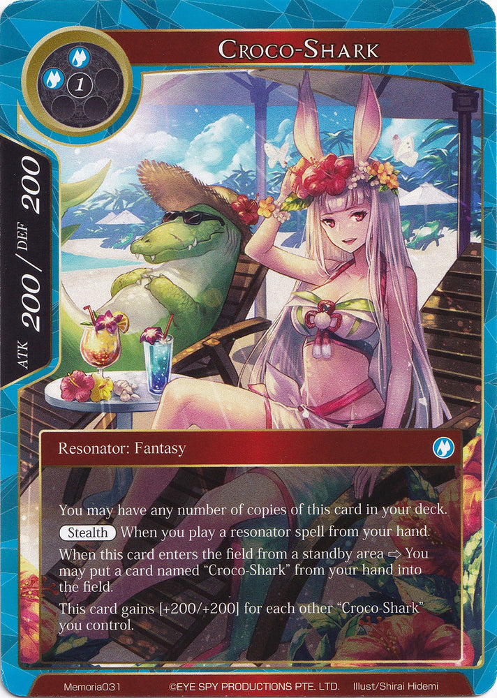 Croco-Shark (Memoria031) [Alice Origin Memoria Cards]