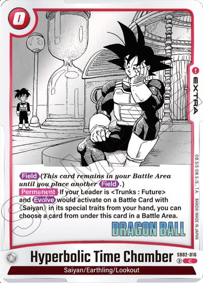 Hyperbolic Time Chamber (Manga Booster 02) Near Mint Holofoil - Nick Nack's Full Frontal Attack