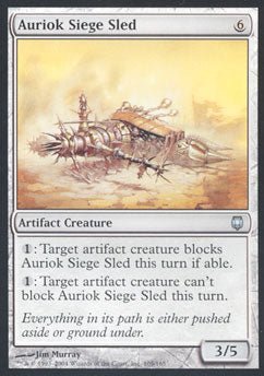 Auriok Siege Sled (Darksteel) Light Play - Nick Nack's Full Frontal Attack