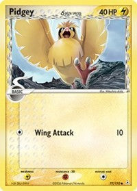 Pidgey (Delta Species) (Holon Phantoms) Medium Play