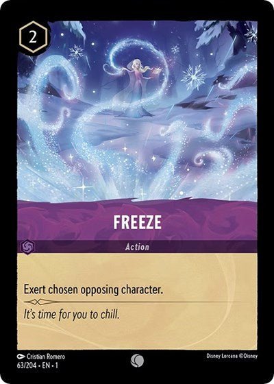 Freeze (The First Chapter) Near Mint - Nick Nack's Full Frontal Attack