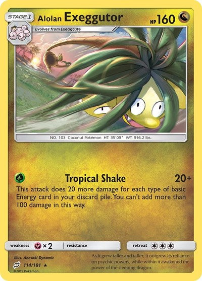 Alolan Exeggutor (114) (SM - Team Up) Near Mint