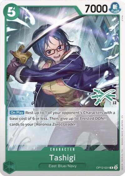 Tashigi (Zoro Deck) (Learn Together Deck Set) Near Mint - Nick Nack's Full Frontal Attack