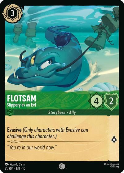 Flotsam - Slippery as an Eel (Whispers in the Well) Near Mint - Nick Nack's Full Frontal Attack